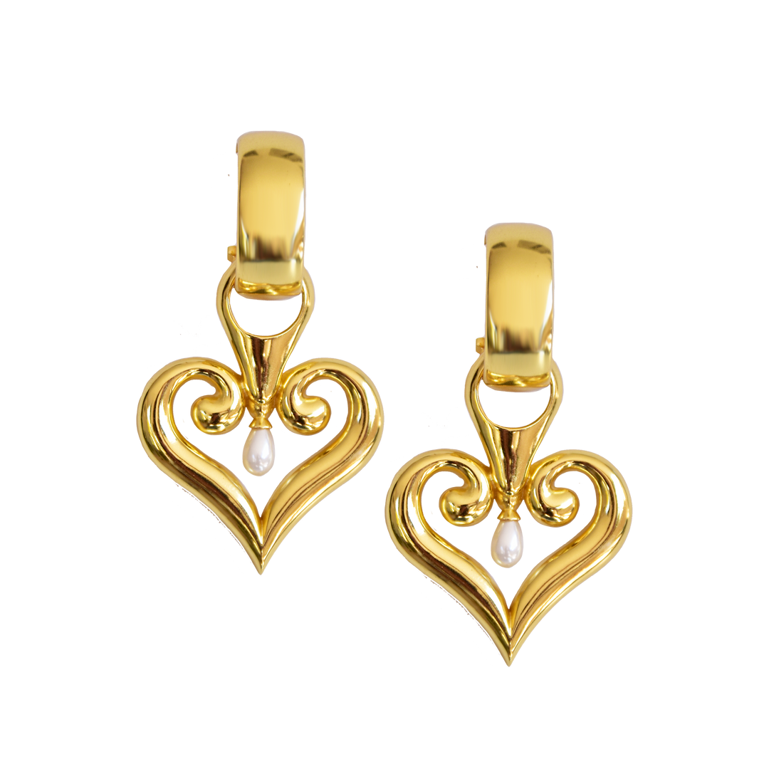 Mountain & Moon - Bella Earrings - Gold