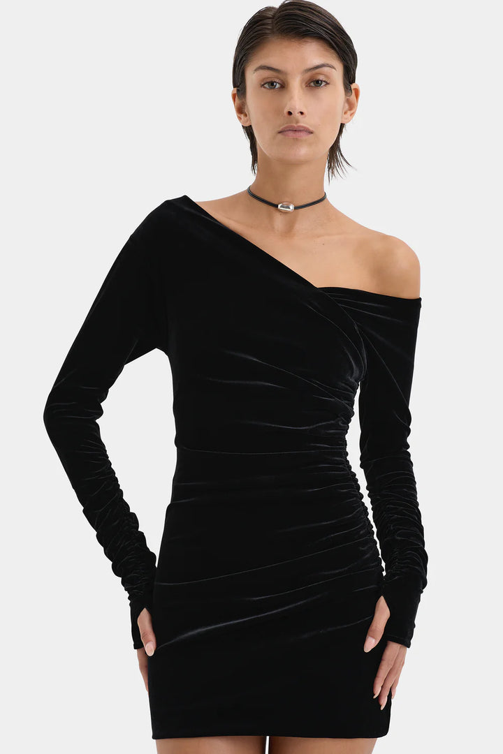 Sir The Label - Ettore Mini Dress - Black