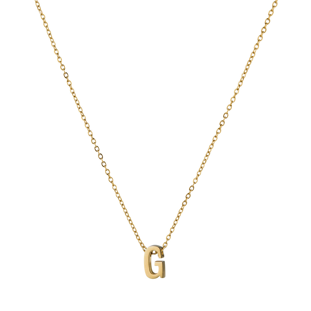 Bling Bar - "G" Charm Necklace