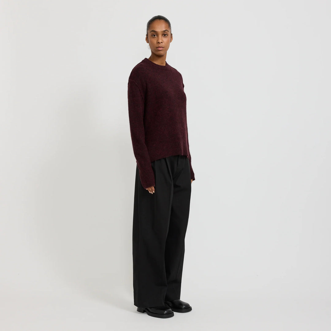 Neuw Denim - Alpaca Blend Crew - Pinot