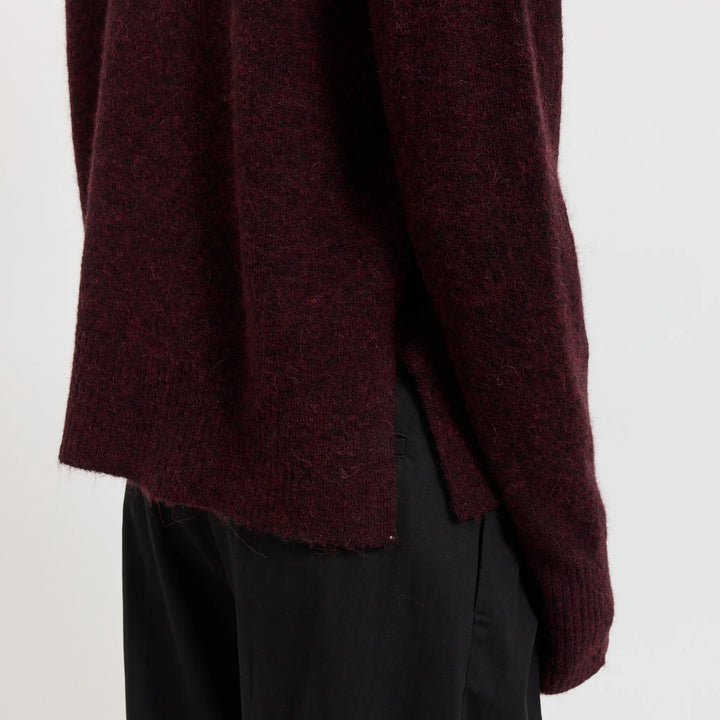 Neuw Denim - Alpaca Blend Crew - Pinot