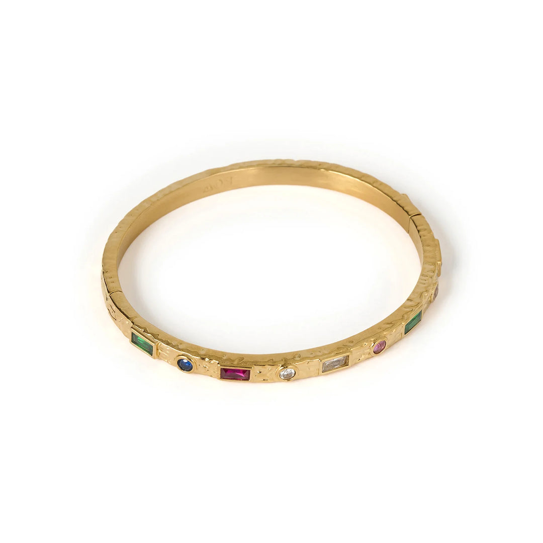 Arms Of Eve - Melrose Gold Cuff Bracelet - Multi