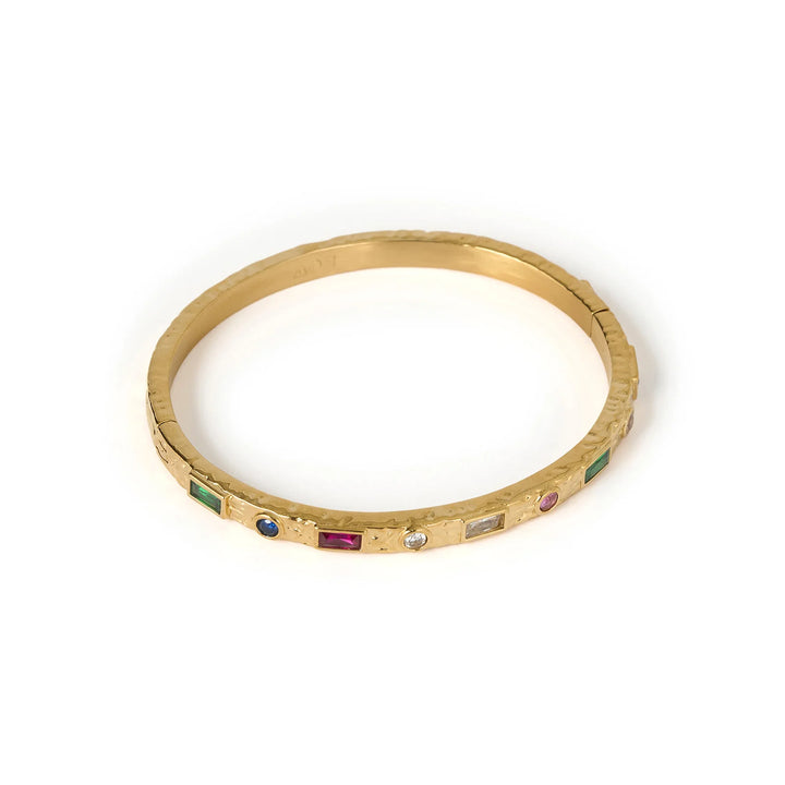 Arms Of Eve - Melrose Gold Cuff Bracelet - Multi