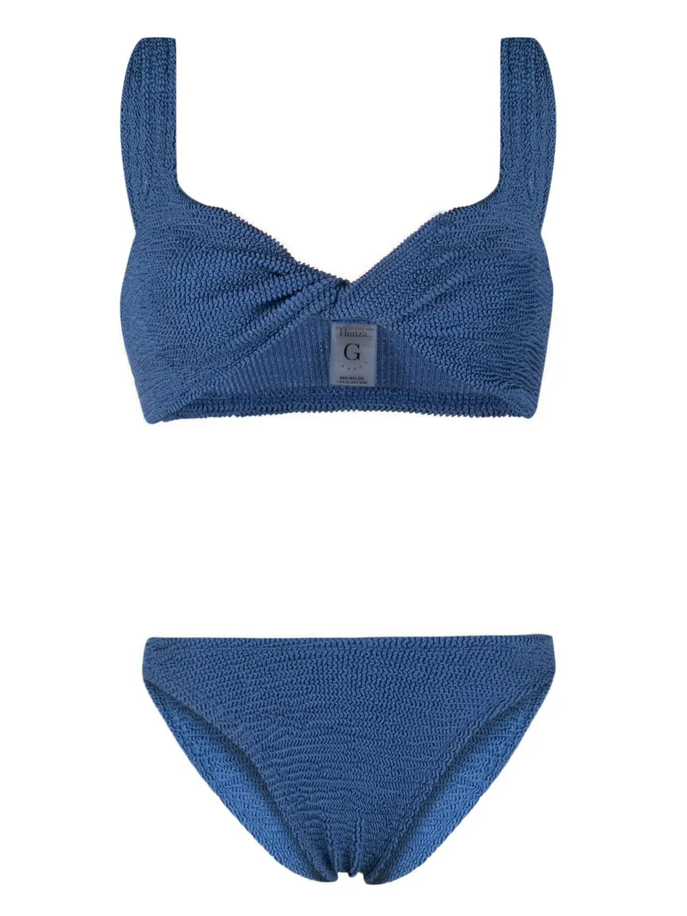 Hunza G - Juno Bikini - Metallic Denim