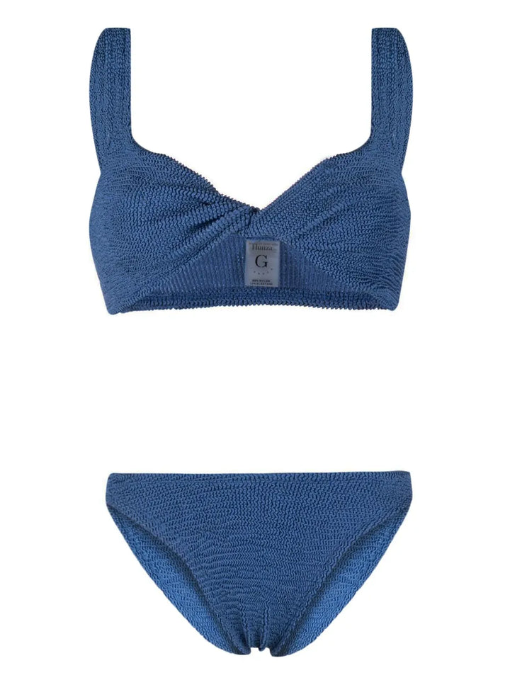 Hunza G - Juno Bikini - Metallic Denim