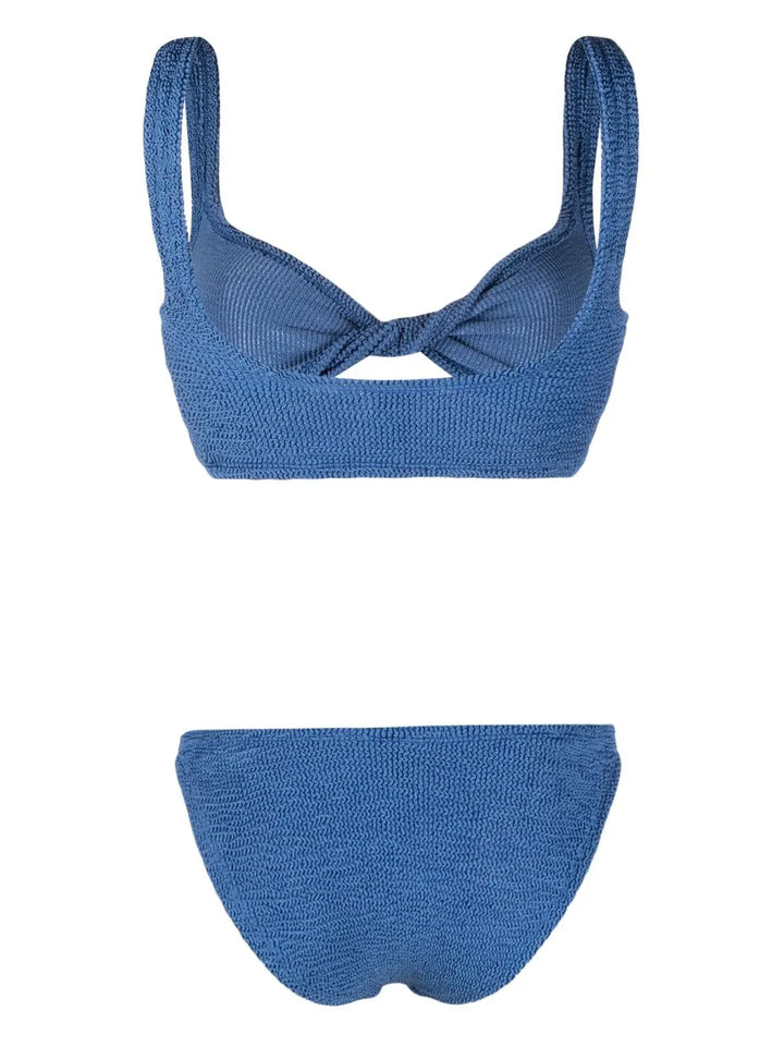 Hunza G - Juno Bikini - Metallic Denim