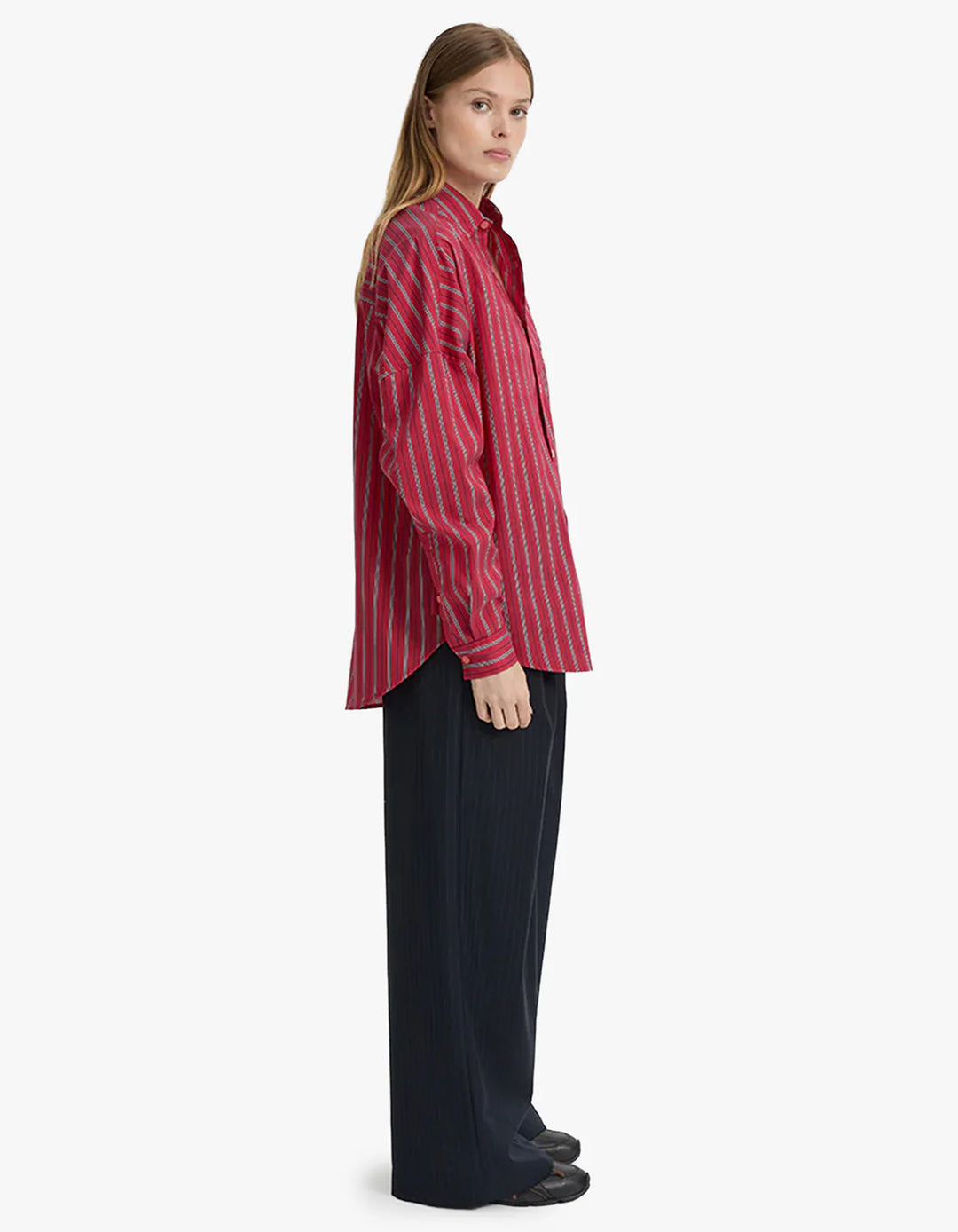 BLANCA - RENATA SHIRT - RED