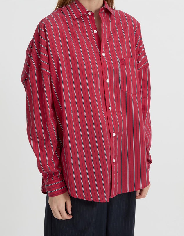 BLANCA - RENATA SHIRT - RED