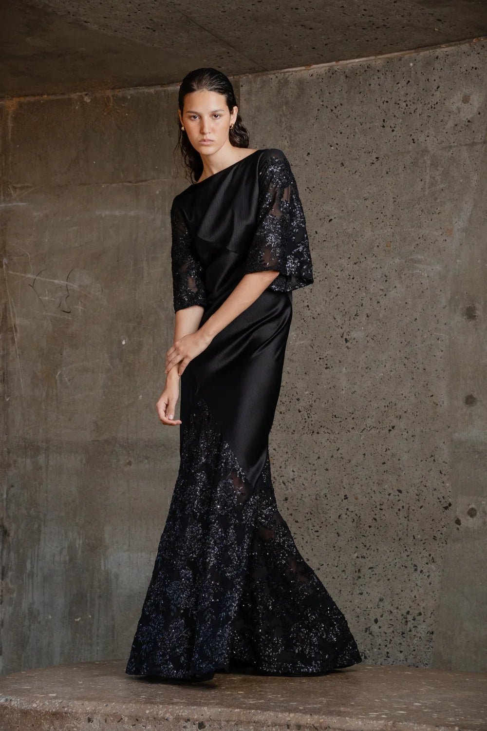One Fell Swoop - Moni Gown - Noir Eclat Obsidian