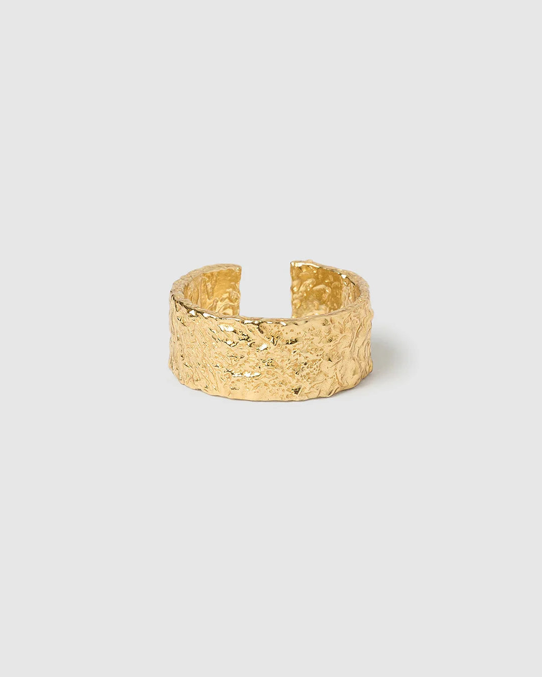 Arms Of Eve - Eros Gold Textured Ring - Large