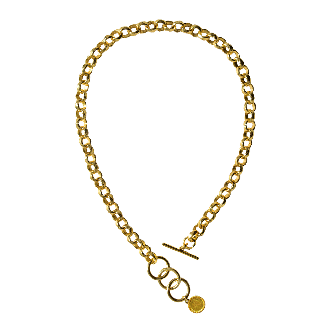 Mountain & Moon - Roxanne Necklace - Gold