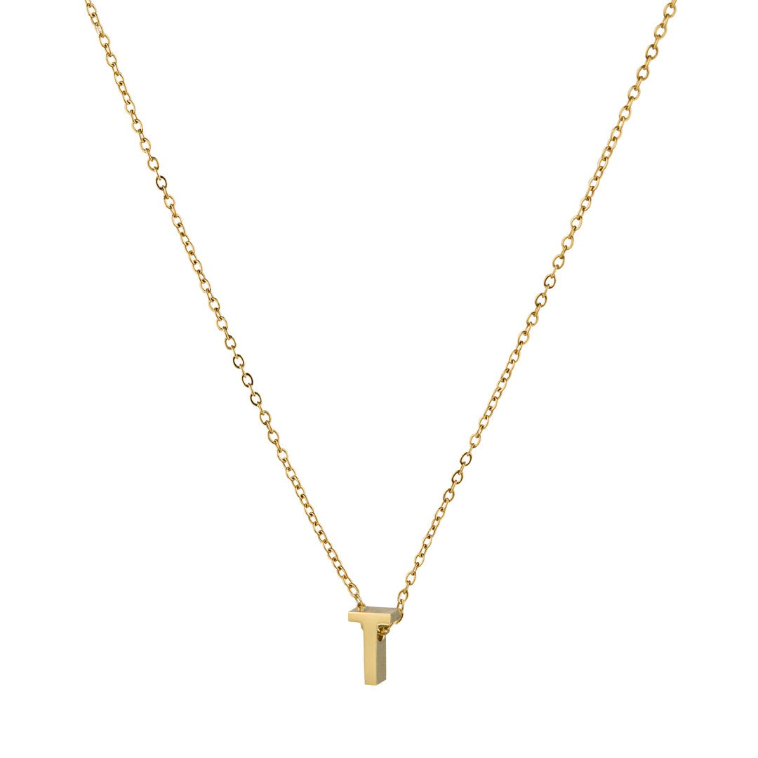 Bling Bar - "T" Charm Necklace