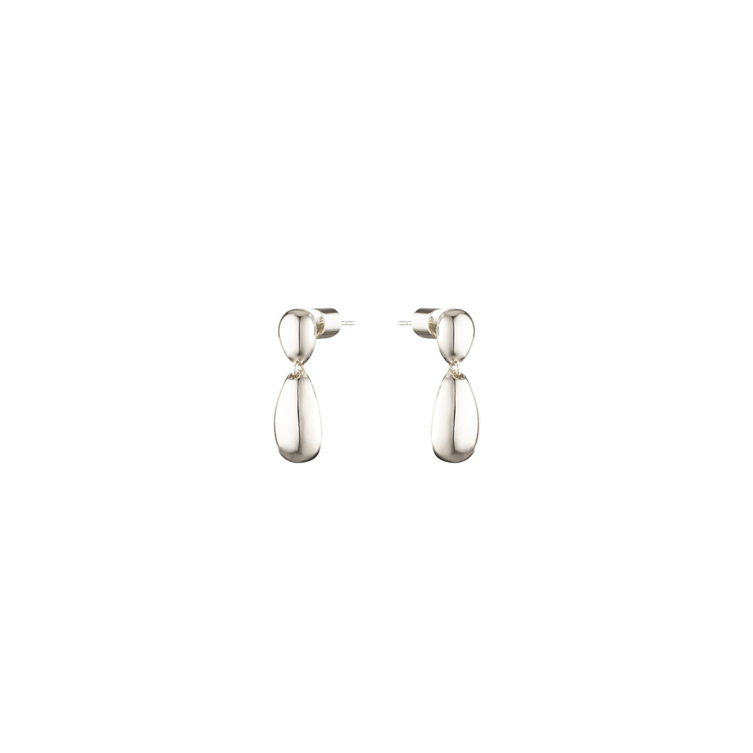 Bling Bar - Giocce Earrings - Silver
