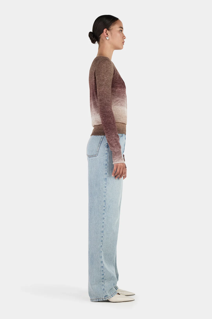 Hansen & Gretel - Emmy Knit Top - Mocha Marle