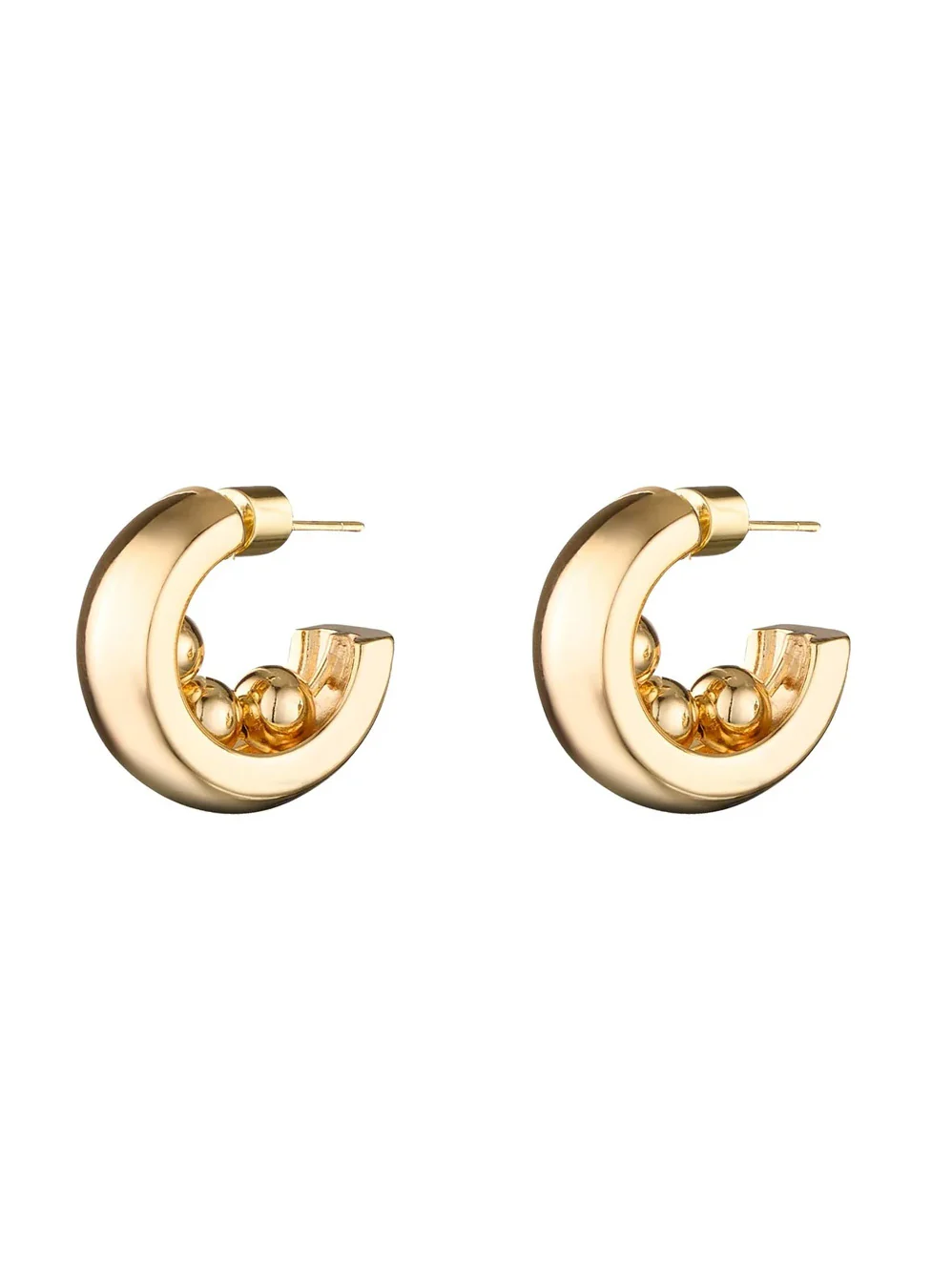 Bling Bar - Romina Hoops - Gold