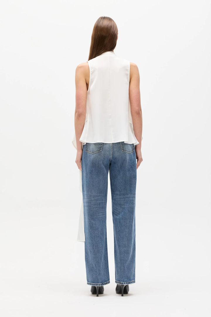 Bayse Leon Top White