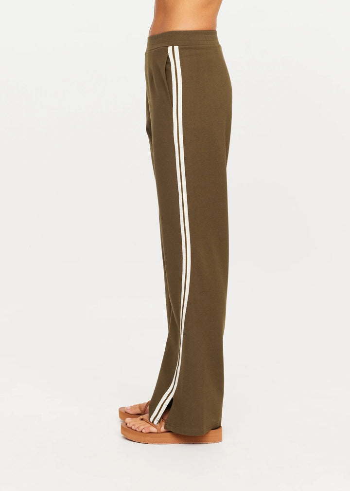The Upside Petra Flare Pant Olive