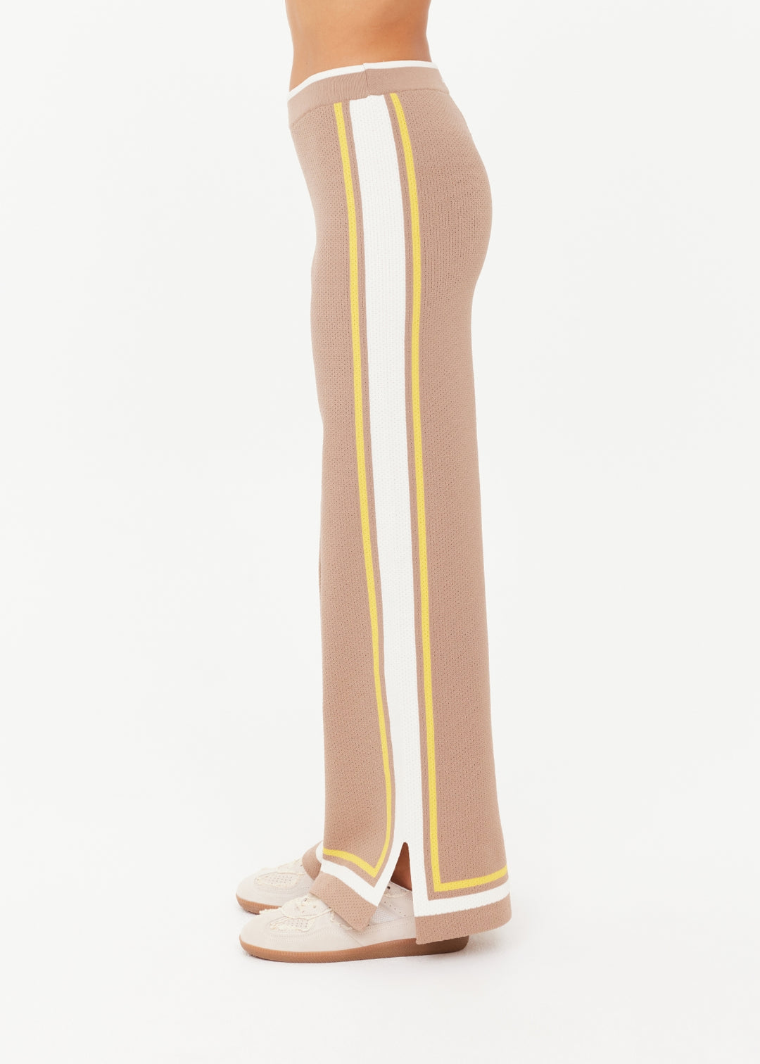 The Upside Veneto Kansas Knit Pant Mocha
