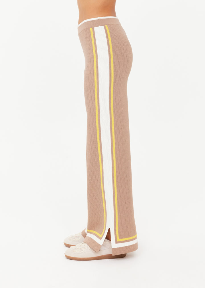 The Upside Veneto Kansas Knit Pant Mocha