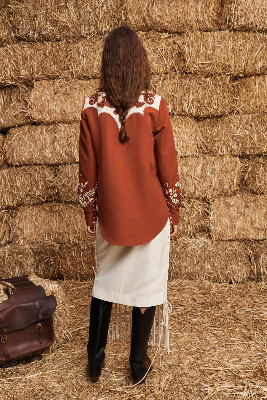 Alemais Duke Embroidered Shirt