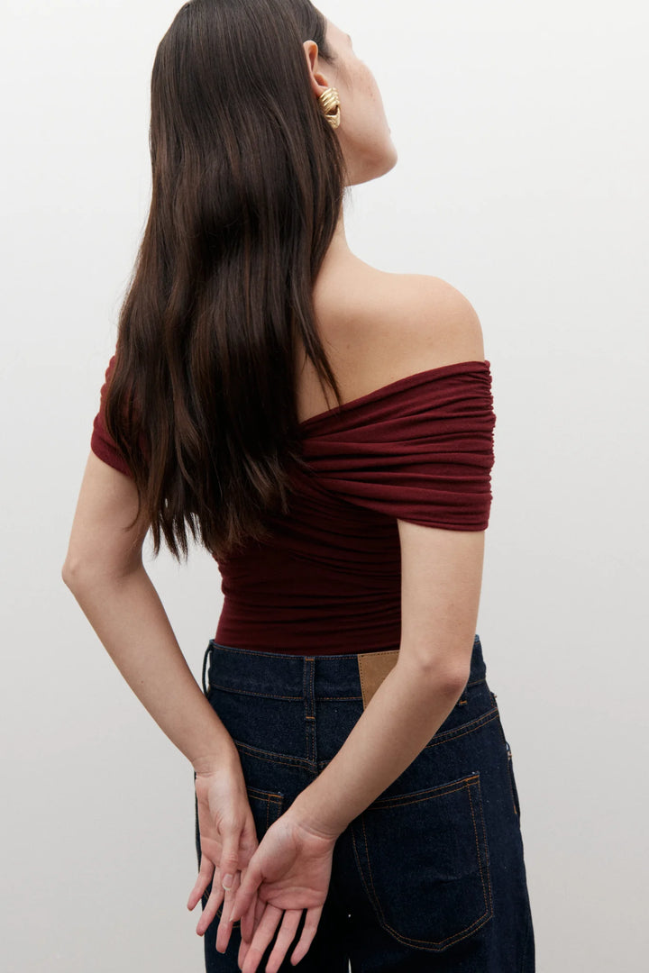 Bayse - Ariana Bodysuit - Wine