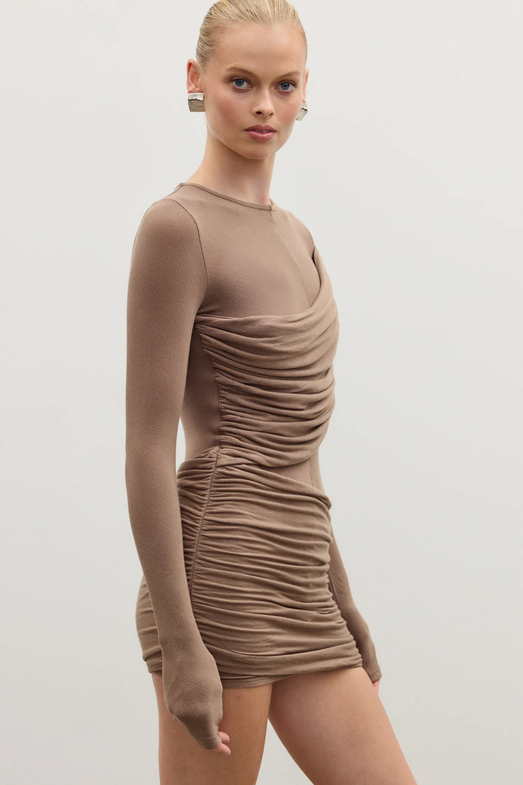 Bayse - Kanani Mini Dress - Clay