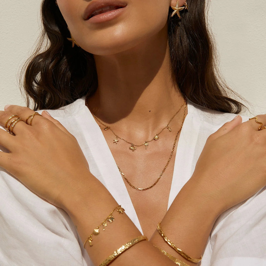 Arms of Eve - Mini Siesta Earrings - Gold