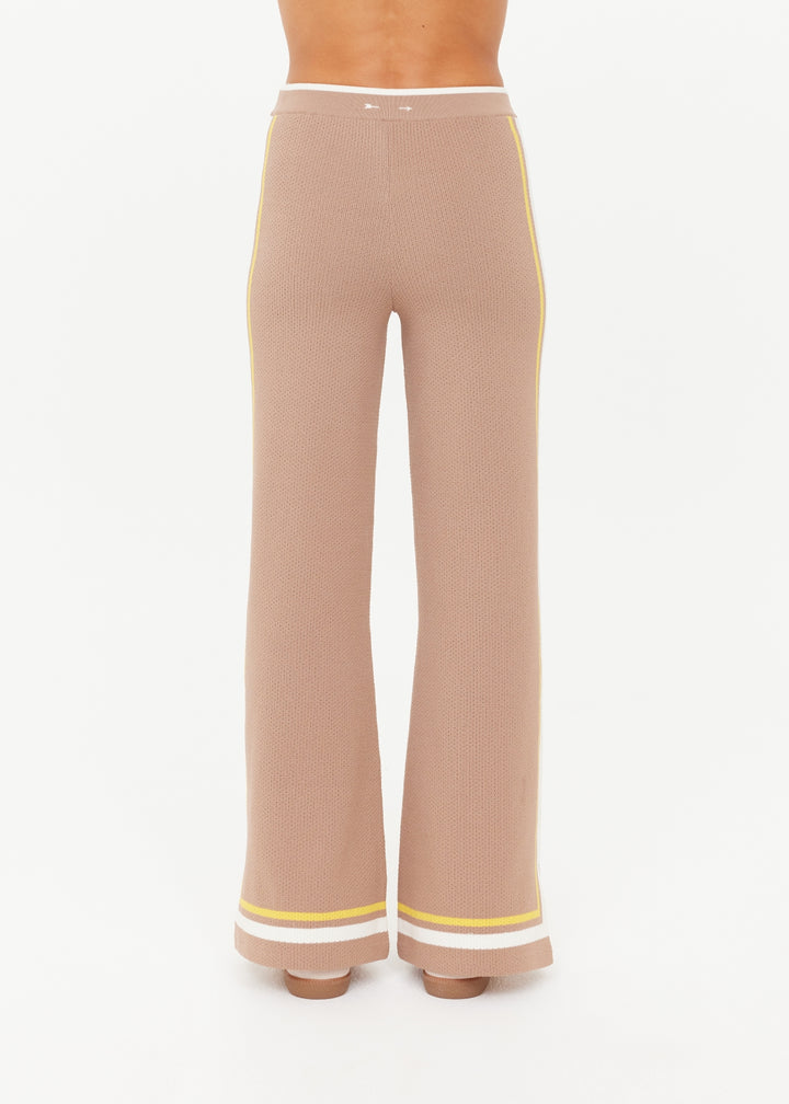 The Upside Veneto Kansas Knit Pant Mocha