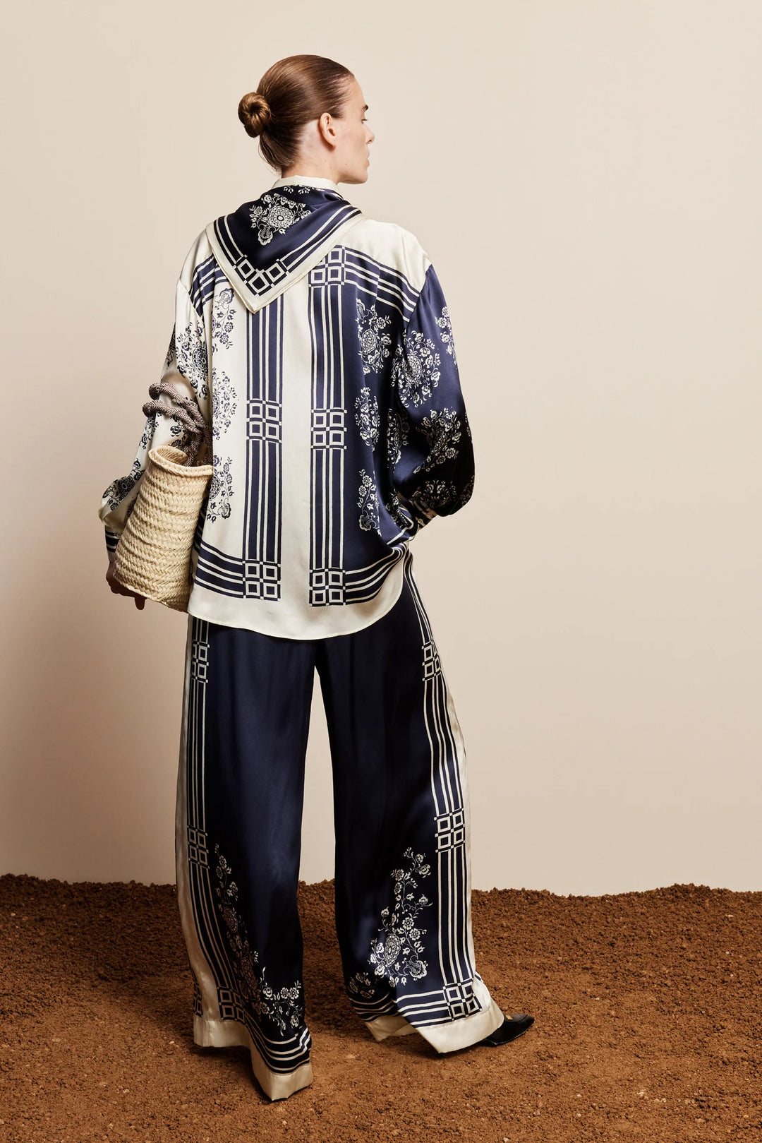 Alemais Banderra Silk Pant