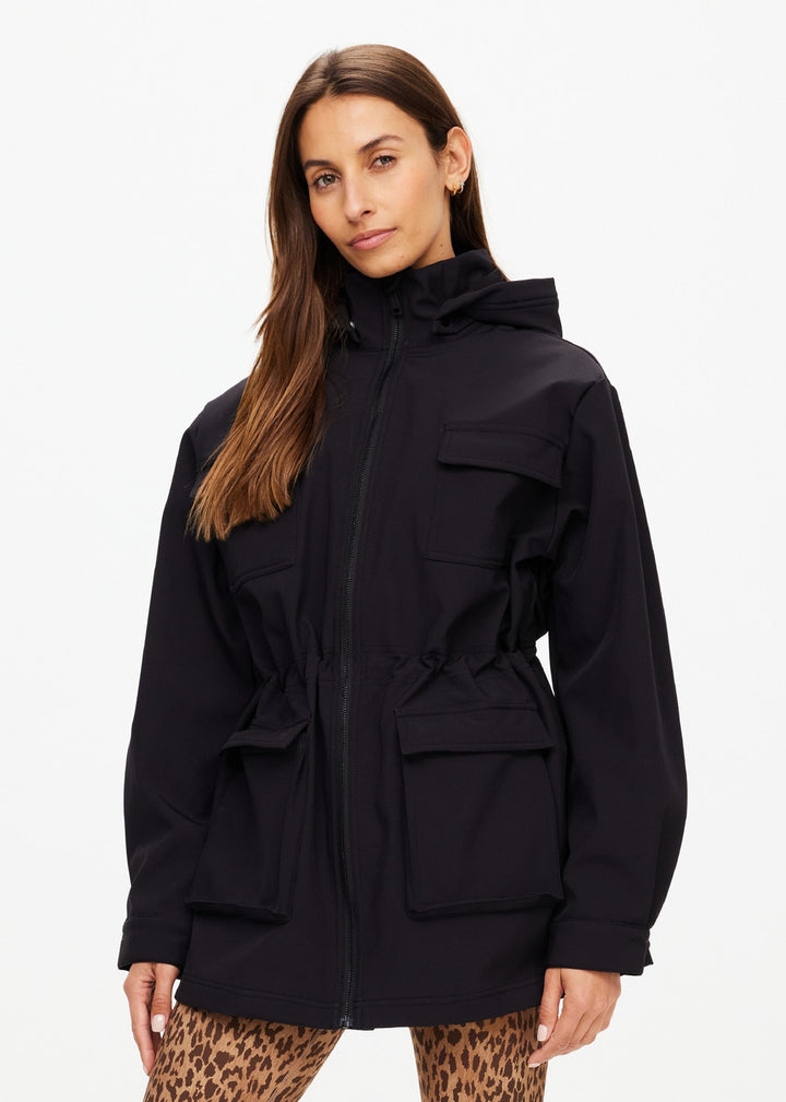 The Upside - Freddie Fleece Lined Anorak - Black