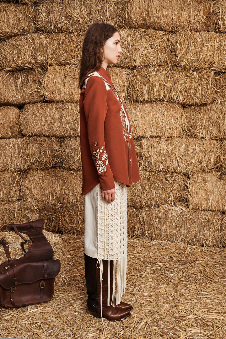 Alemais Duke Embroidered Shirt