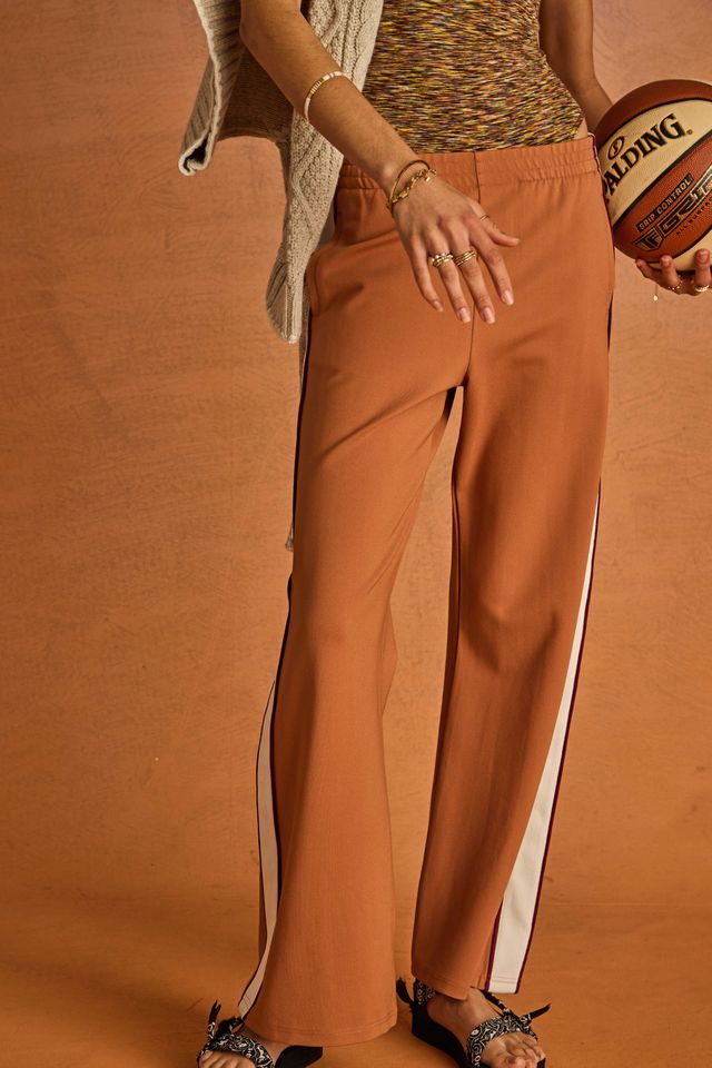 The Upside - Marine Wide Leg Pant - Melon