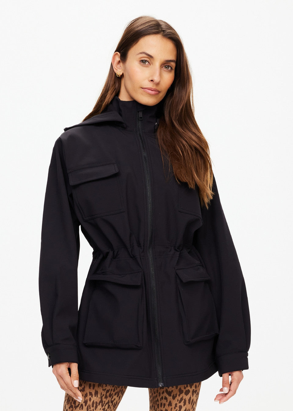 The Upside - Freddie Fleece Lined Anorak - Black