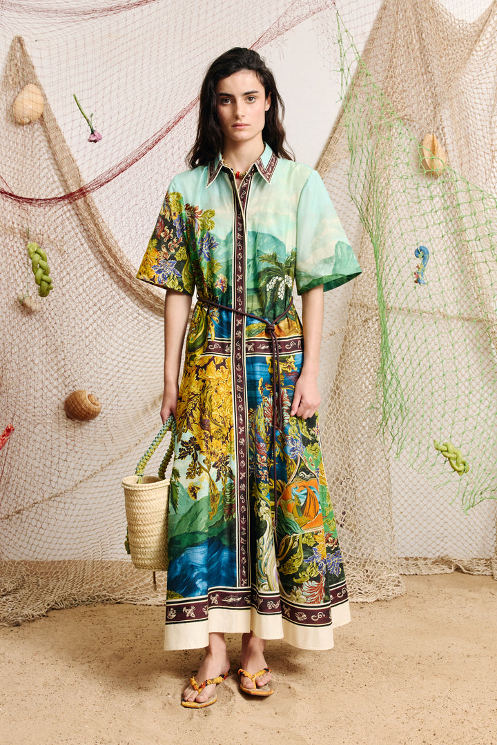 Alemais Lucena Shirtdress