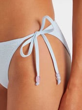 Hunza G Gina Beaded Bikini Ice Blue