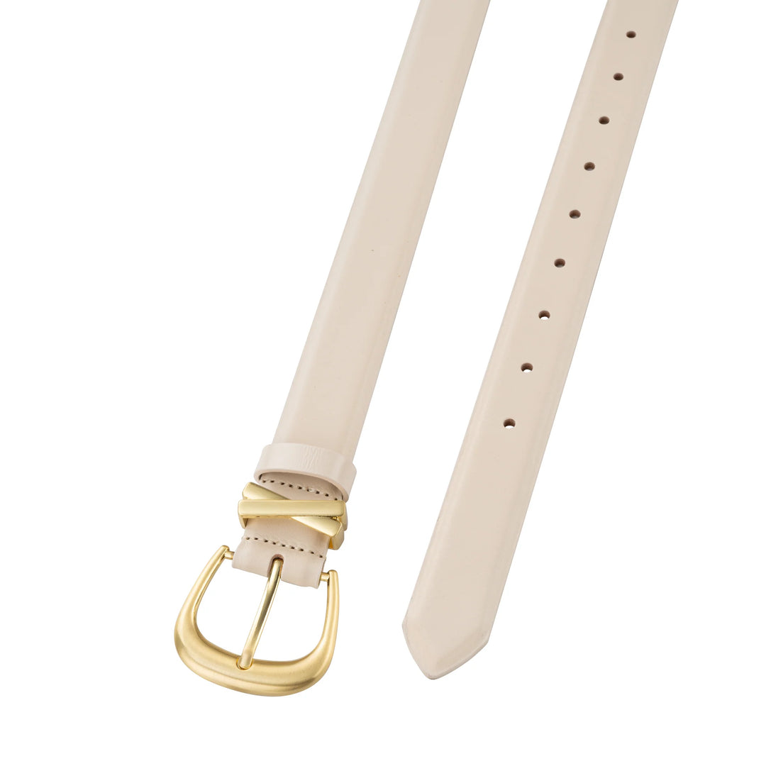Sancia - The Ruota Belt - Ecru