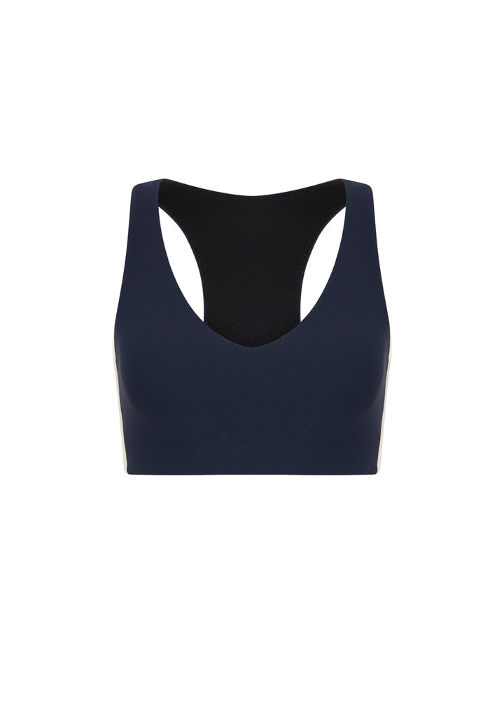 The Upside - Daytona Jetta Raceback Bra - Navy