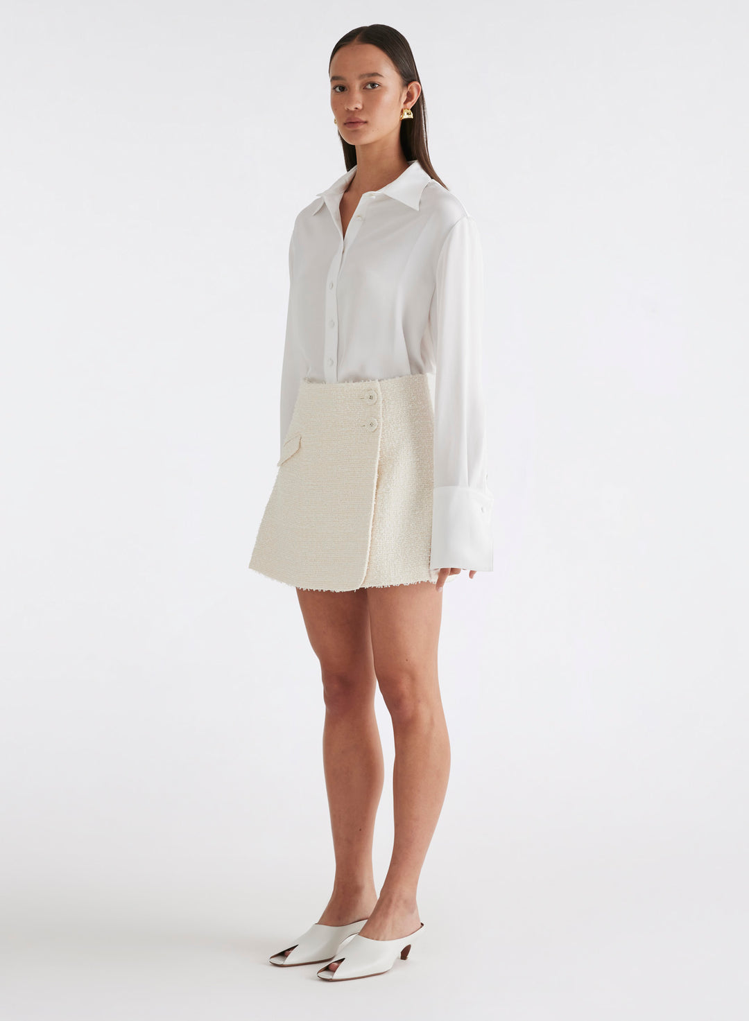 Anna Quan - Lana Shirt - Ivory