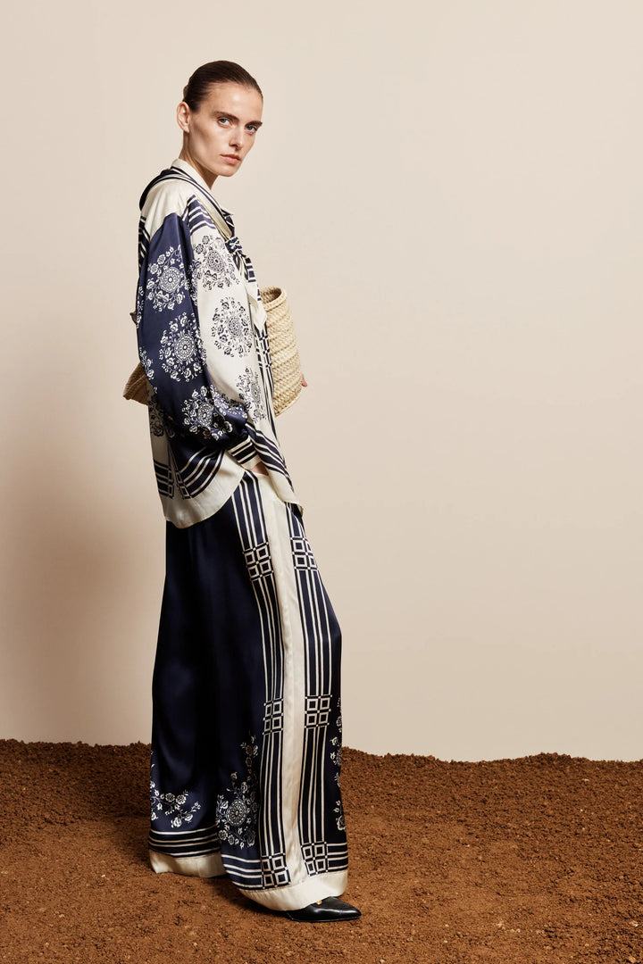 Alemais Banderra Silk Pant