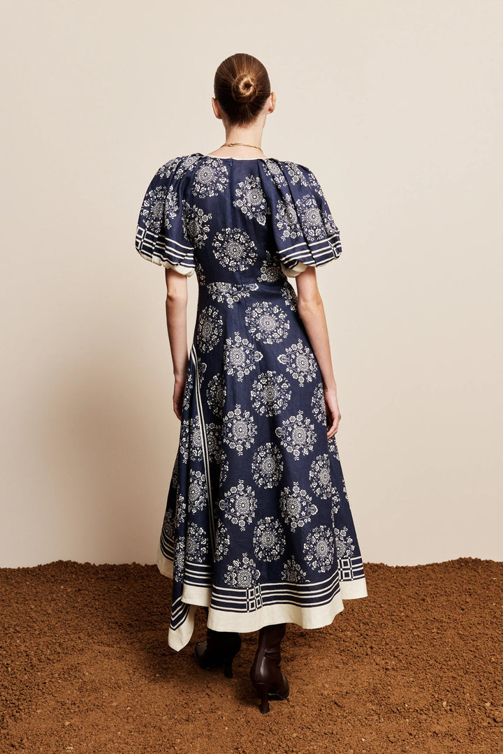 Alemais Banderra Midi Dress