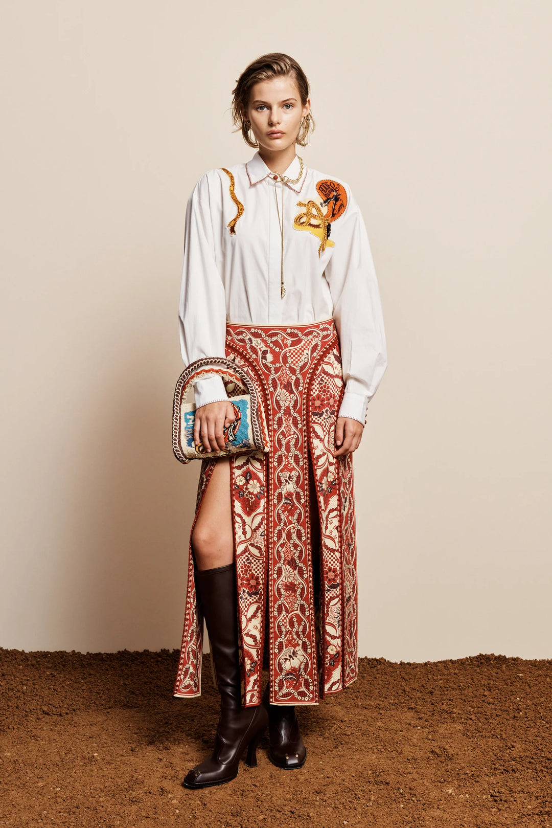 Alemais Westwood Embellished Shirt