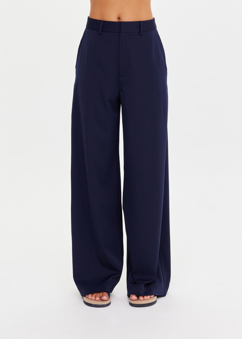 The Upside - Mira Wide Leg Pant - Navy