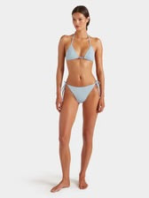 Hunza G Gina Beaded Bikini Ice Blue