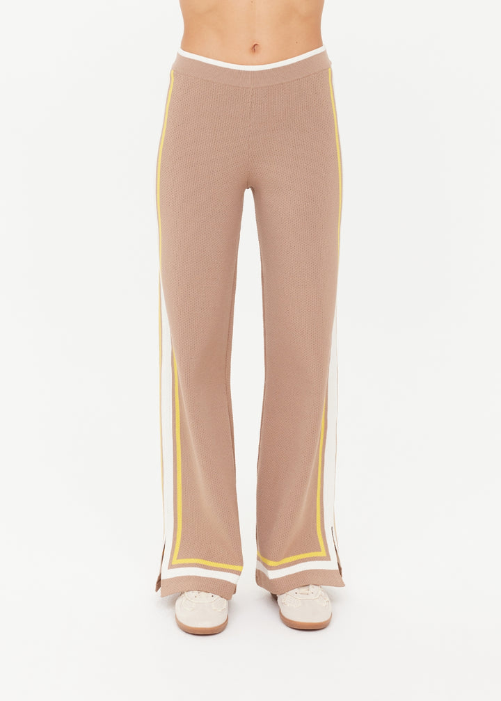 The Upside Veneto Kansas Knit Pant Mocha