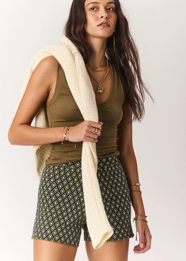 The Upside Viva Java Knit Short