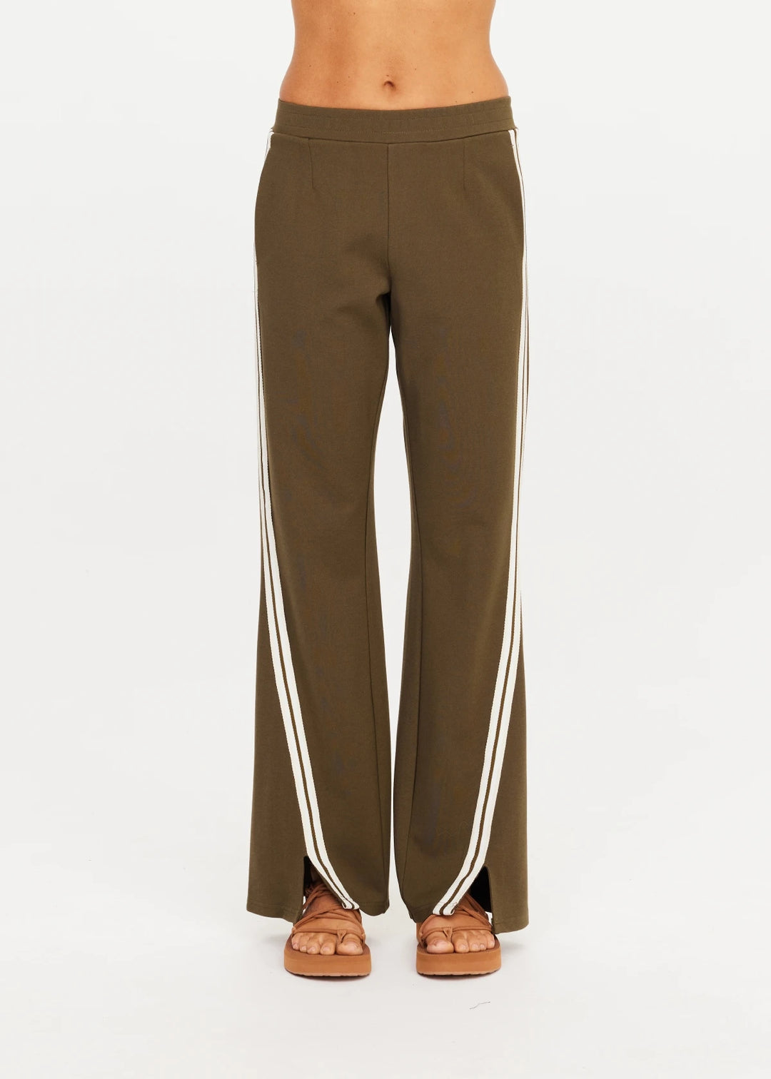 The Upside Petra Flare Pant Olive