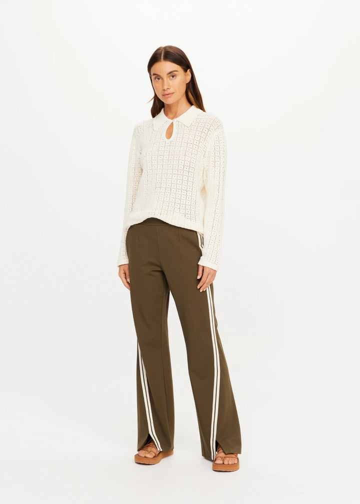 The Upside Petra Flare Pant Olive