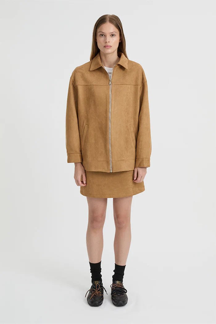 BLANCA - FRASER SKIRT - CAMEL