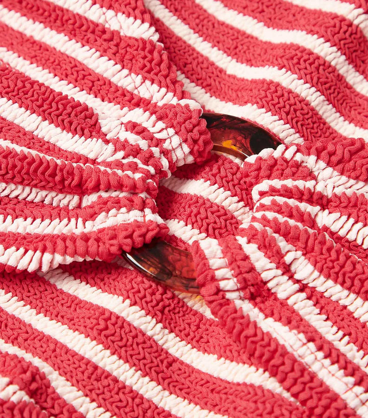 Hunza G - Nadine Bikini - Red/White Stripe