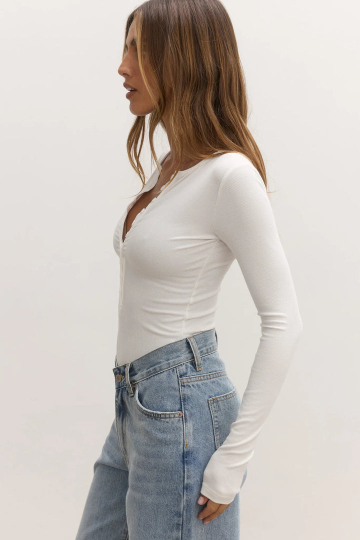 Bayse - Lara Bodysuit - White